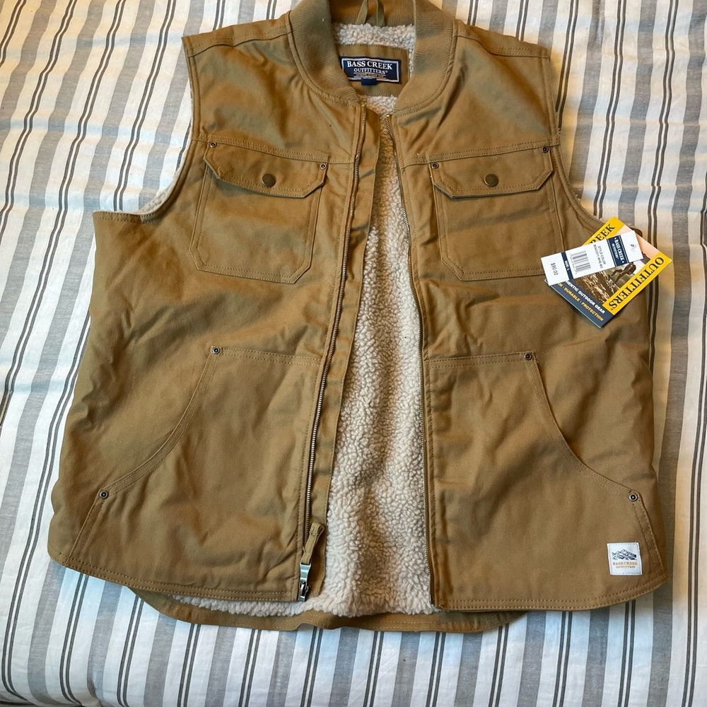 G.H. Bass & Co. Tan Vest